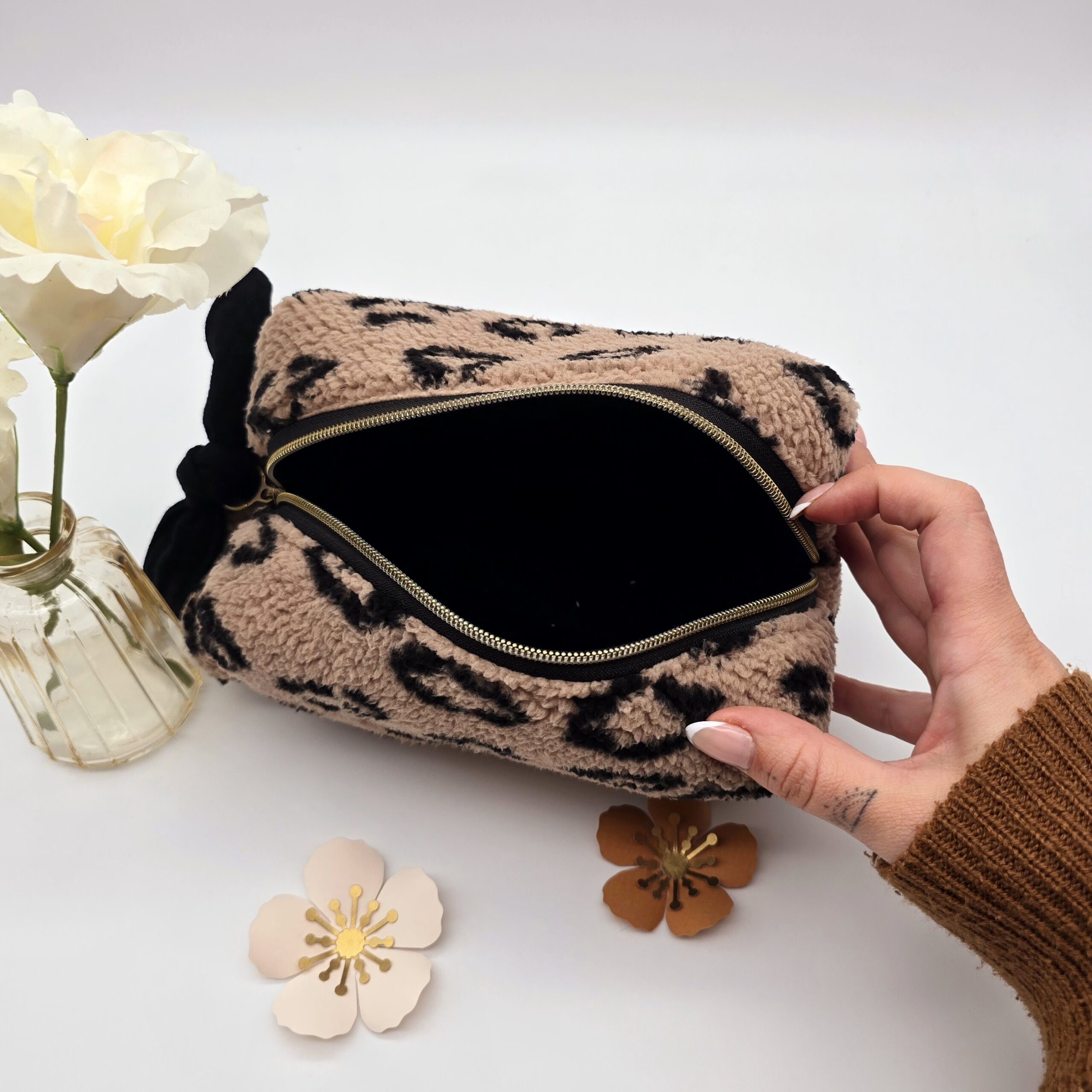 Trousse de toilette léopard – Image 2