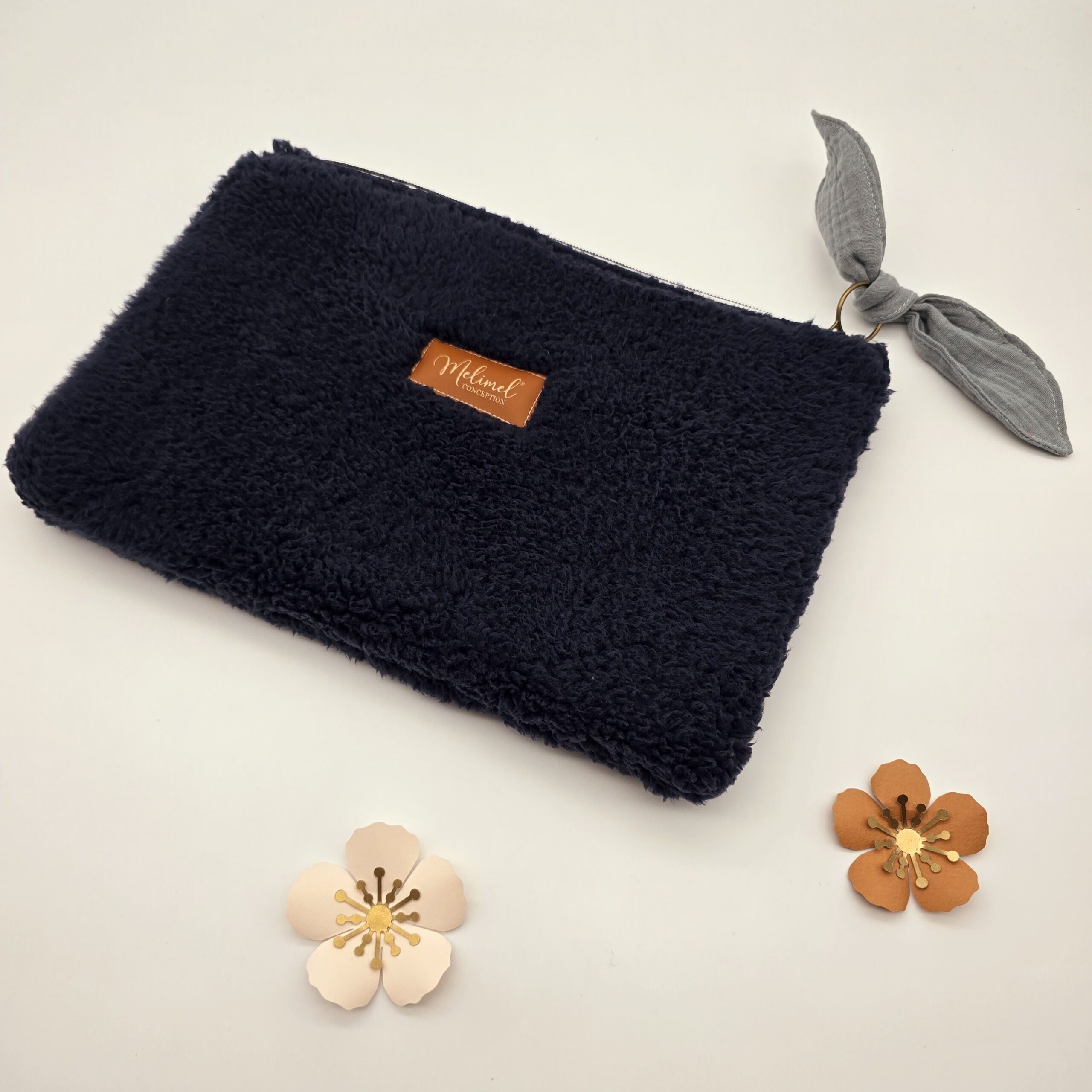 Pochette tablette bleu marine – Image 2