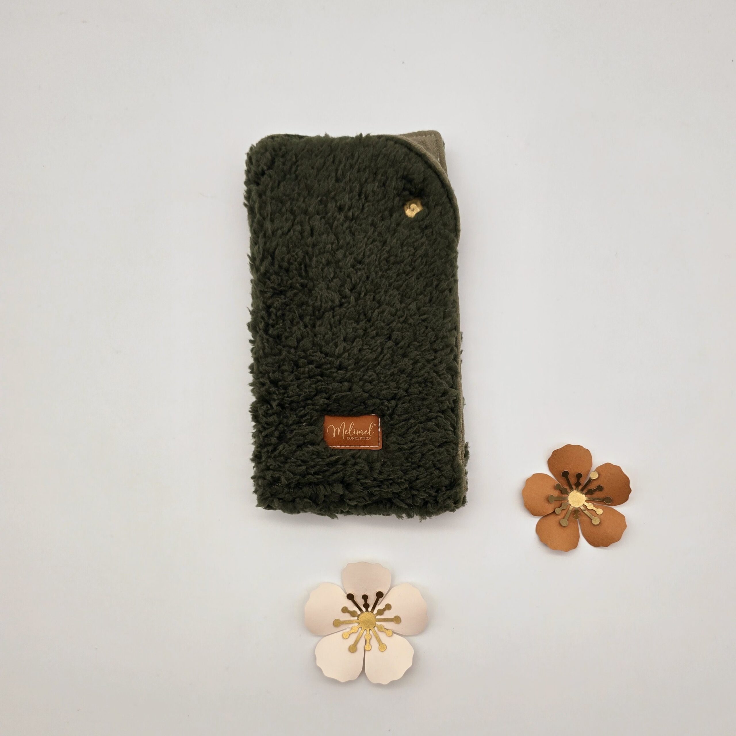 Etui à lunette kaki – Image 2