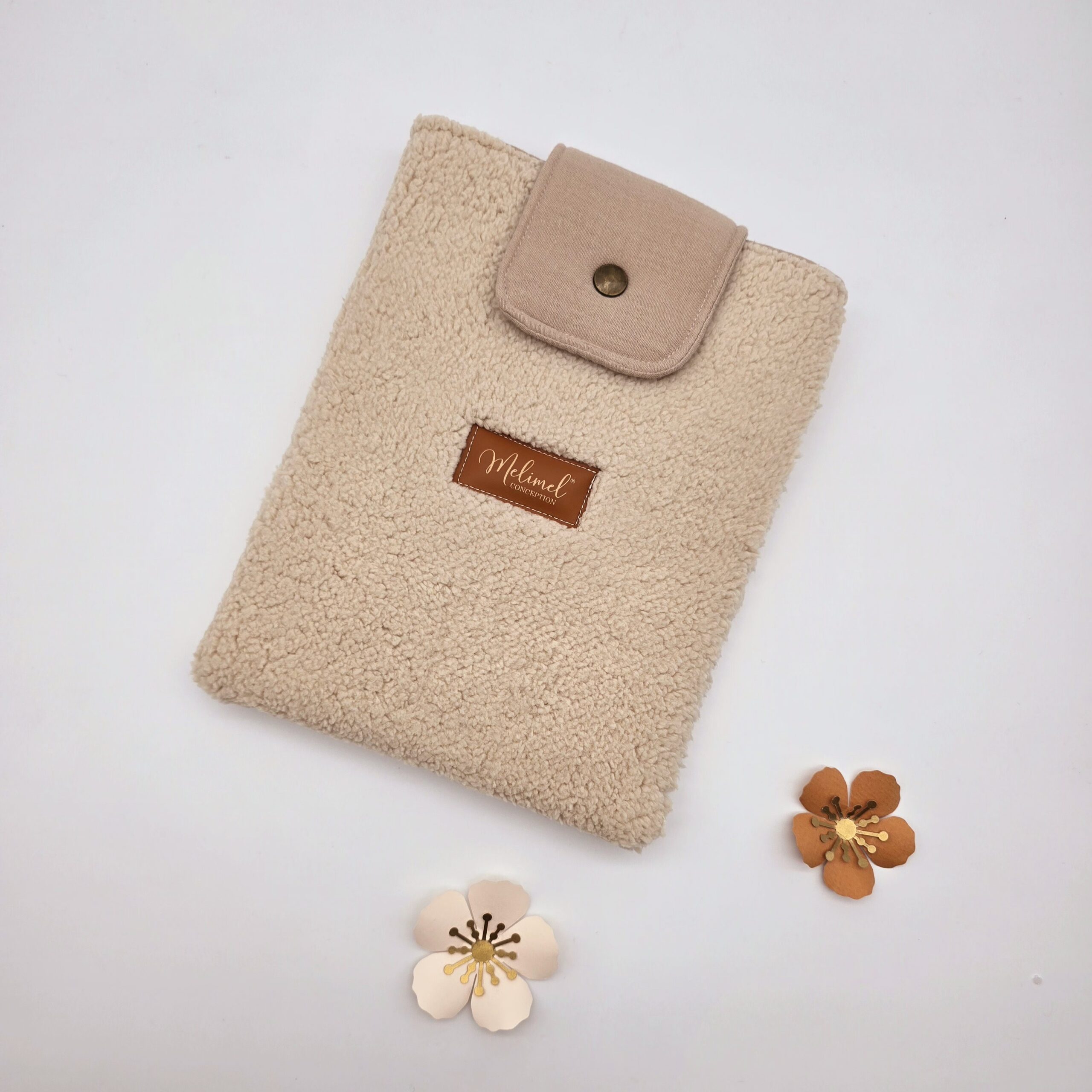 Protège livre broché beige – Image 2